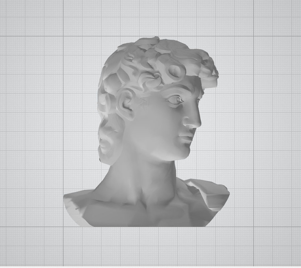 3dモデル　像　デッサン　モデル　美術