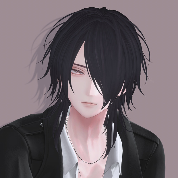 Vhair🆙悠莉 追加対応【12アバター対応/VRC Hair】