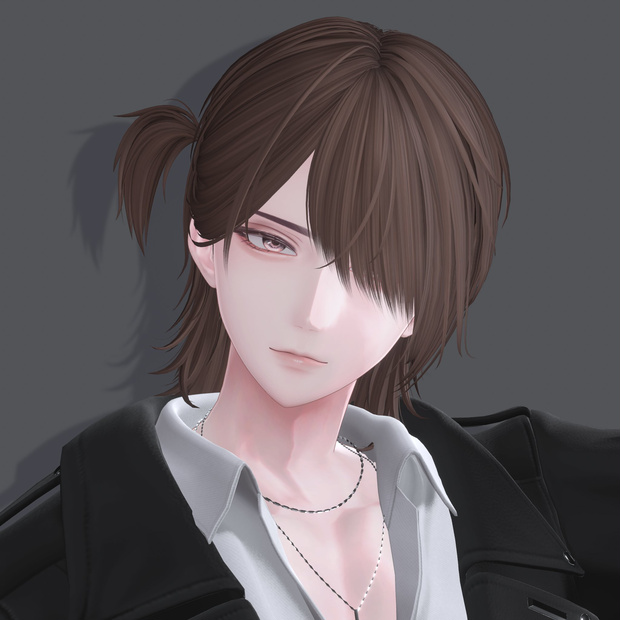 ハーフサイドテール🆙悠莉 追加対応 HalfSideTail【10アバター対応/VRC Hair】