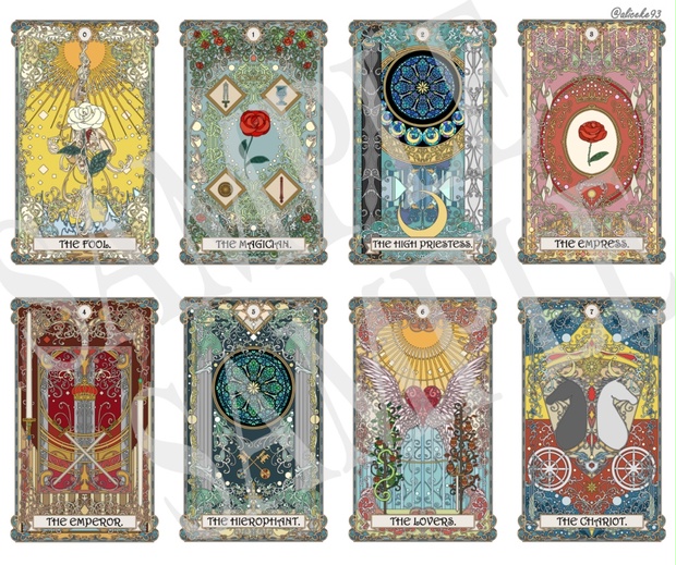 オリジナルタロット(大アルカナ) - 海嶌天文台(ﾐｼﾏﾃﾝﾓﾝﾀﾞｲ) - BOOTH