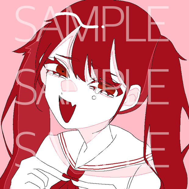 病み系アイコン 男女