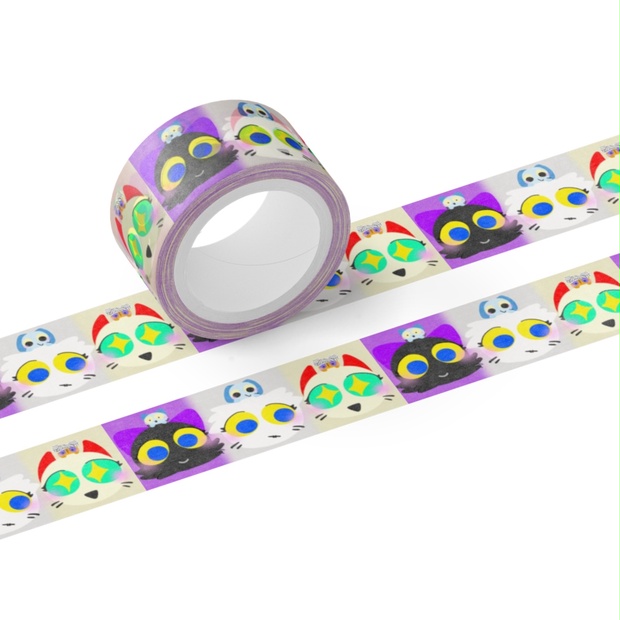 ファングッズ ティーチくんマスキングテープ - にゃーのお店 - BOOTH