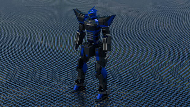 VRChat向けアバター「烈火」