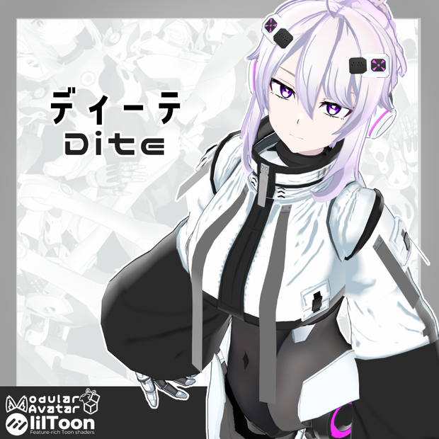 オリジナル３Dモデル「ディーテ」