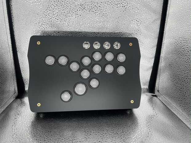KD-03 XB マットブラック　１０ボタンカスタム（Ｘｂｏｘ全機種とＰＣで使えます）