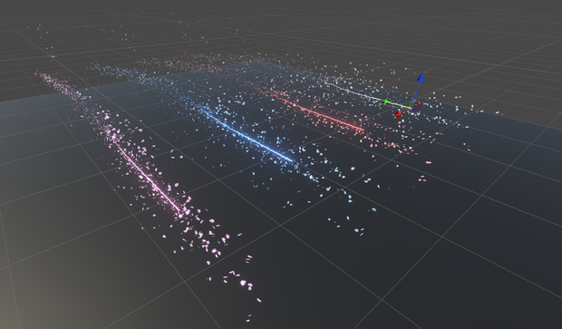 Rose Finger Particle