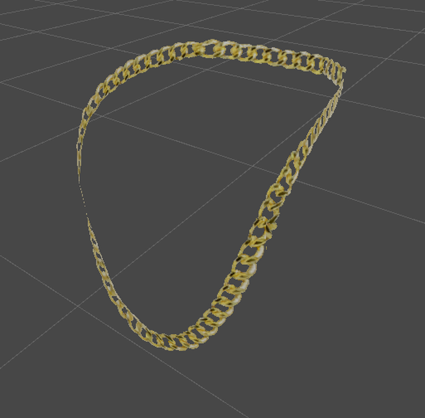 금목걸이_金のネックレス(Gold necklace)