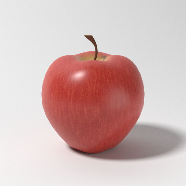 【3Dモデル】りんご Apple
