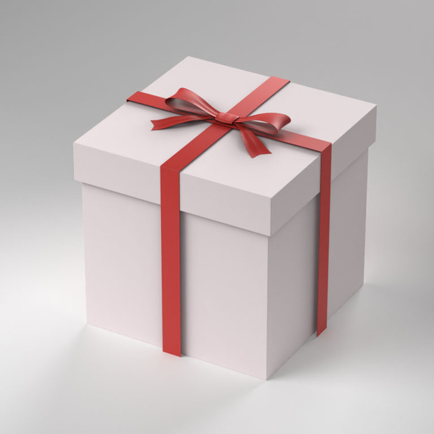 【3Dモデル】ギフトボックス gift box