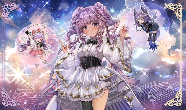 遊戯王 天魔の聲選姫 セレトリーチェ·ヴァルモニカ プレイマット