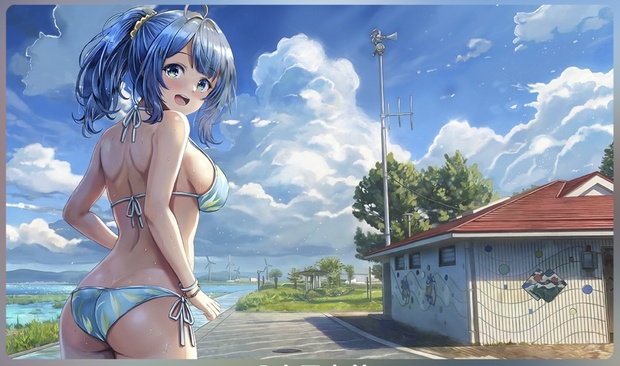 八奈見杏菜のプレイマット 810f1710-db04-4e72-87e2-