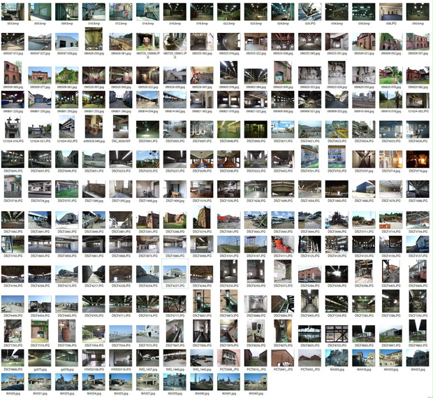 【無料サンプル】廃墟廃工場廃倉庫ロケーション写真アソート210枚Cセットサムネイル