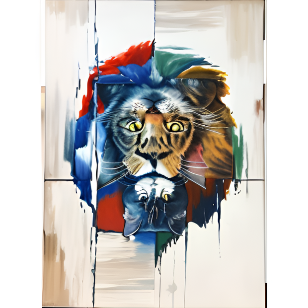 トリックアート（逆さ絵）１６作品 