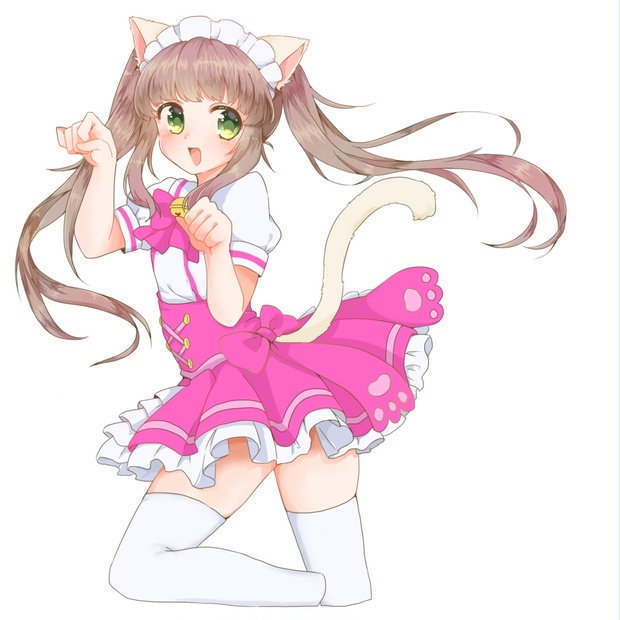 AXIZ nyan にゃん チェキ メイド れい チェキ - nyanpontan - BOOTH