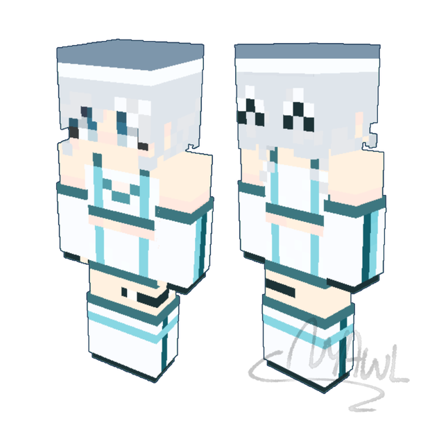 [マインクラ*スキン] Ranya' Original👾トルマリン [MINECRAFT SKIN]