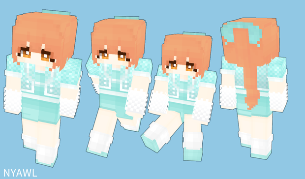 [Minecraft skin] Original character / remake version [マインクラ*スキン]