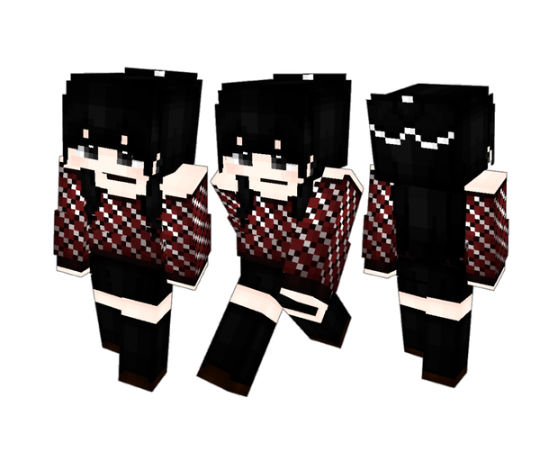 [Minecraft SKIN, マインクラフトスキン] Original HD quality 🍂 秋