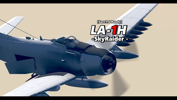 [Sacc1.8対応] LA-1H SkyRaider