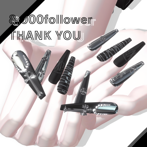 27アバター対応🌟☻#OwnPath 8000人大感謝Nail【MA対応】