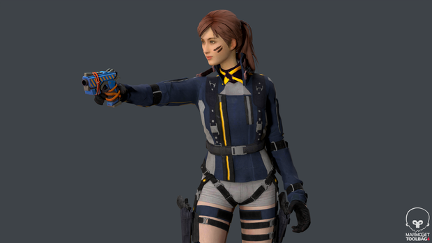  Lucy [3D model] game Character