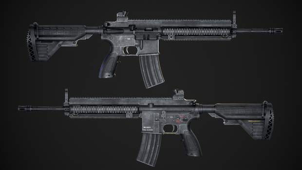 M416 Realistic Assault Rifle 