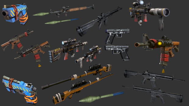 Super Weapons PBR Collection