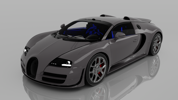 Bugatti Veyron Style Hypercar