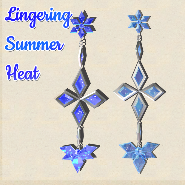 ❄アイスピアス❄　❄Lingering Summer Heat❄　