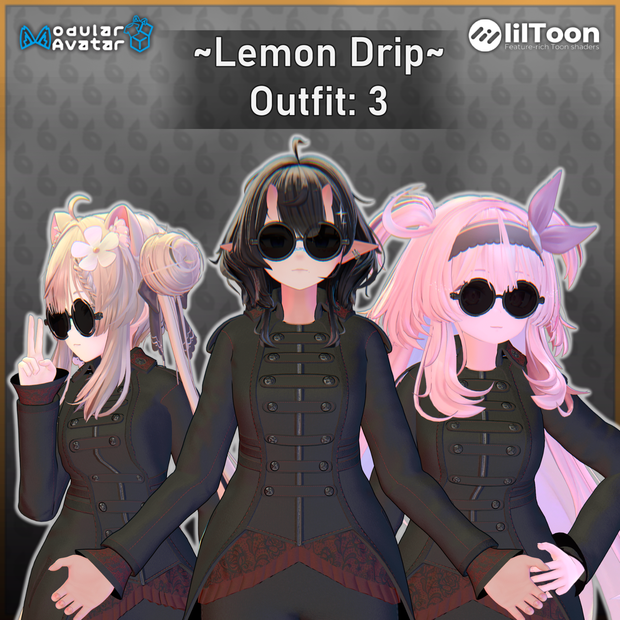 ~Lemon Drip~ Outfit - 3 || [〜レモンドリップ〜 アウトフィット - 3]