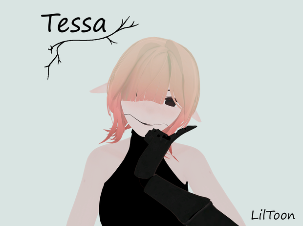 【オリジナル3Dモデル】- Tessa
