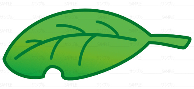 葉っぱイラスト