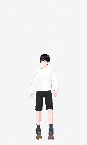 男性アバター（中性男子）VRM