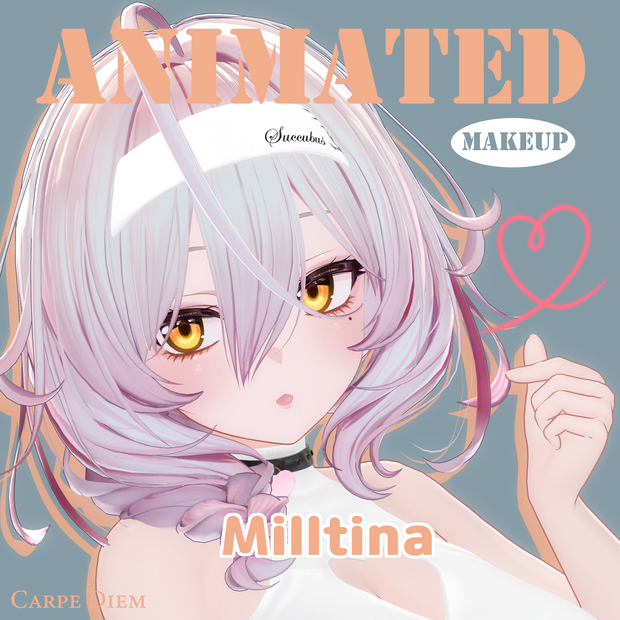 【 ANIMATED Makeup texture 】- 6 avatar