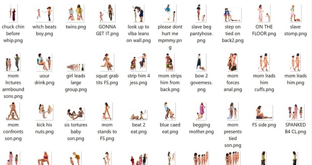 500 PNG interactions Femdom/Lolicom