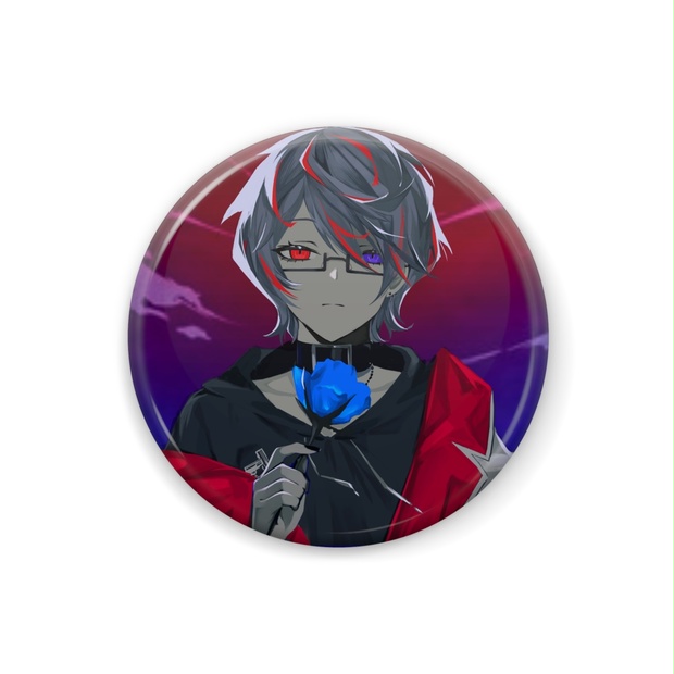 皐月ロータス缶バッジ Satsuki Lotus BOOTH