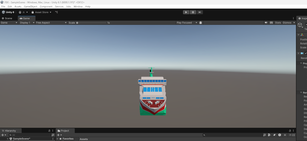 観光船　オーロラ級（３D）