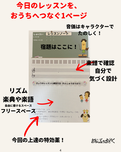 レッスンノート
