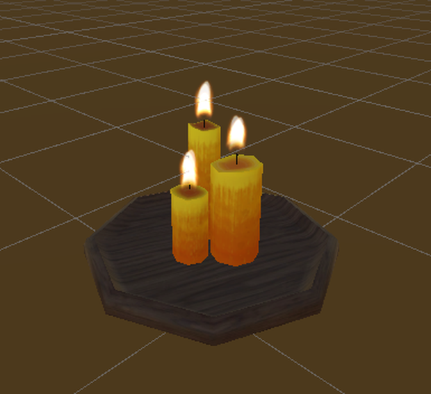 Candles - Game Ready - VRChat Ready - Unity Ready