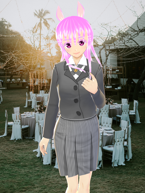 【VRoid／無料】フォーマル衣装セット