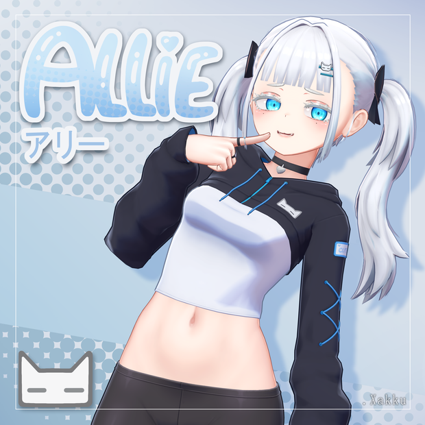 オリジナル3Dモデル「アリー」 / "Allie" Original 3D Model
