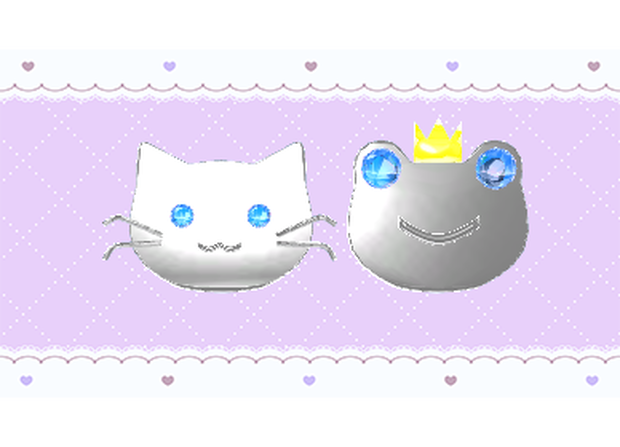 【VRChat】猫とかえるのヘアピン【Modular Avatar】