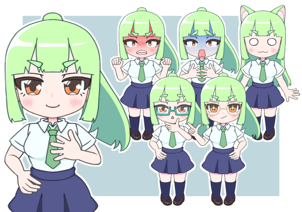 きやくちゃん_ミニ立ち絵