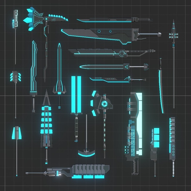 Neon Weapon Collection