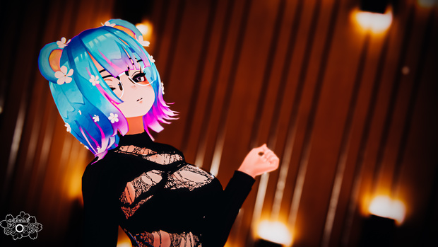 Ripped Alpha Mask - Seele's Leotard Sweater for Rindo