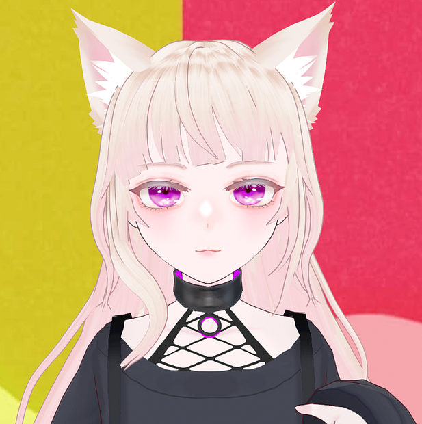 【限定1点】オリジナル3Dモデル ねこみみパンク少女【販売終了】