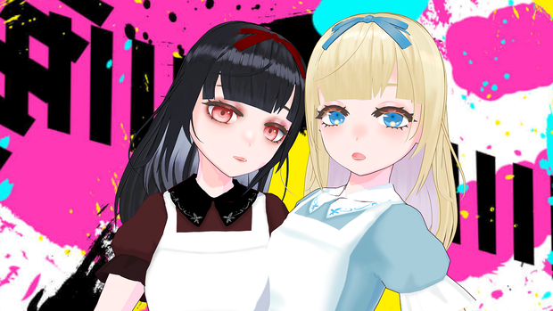 【限定1点】裏表アリスちゃん（2体セット）【販売終了】