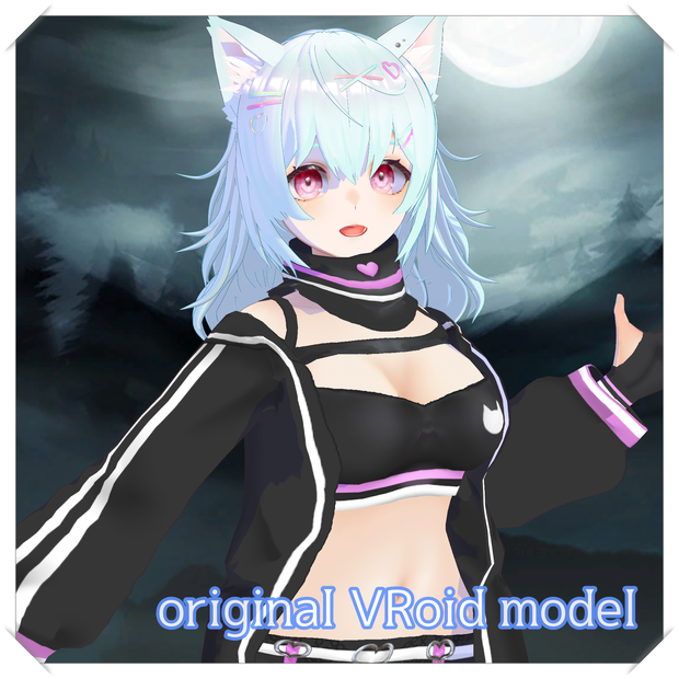 【限定1点】活発レイヤードヘアねこ少女【販売終了】