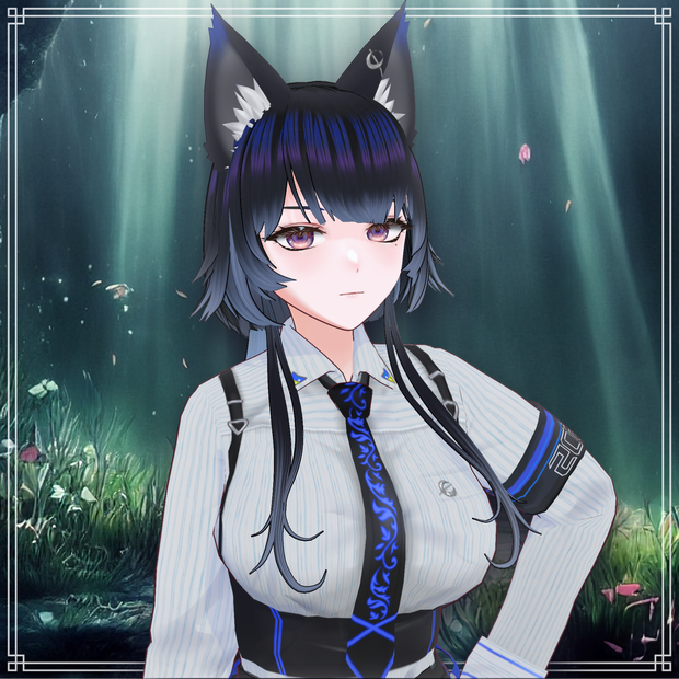 【限定1点】【adopt】ややシンセウェーブカラーのお姉さん【販売終了】