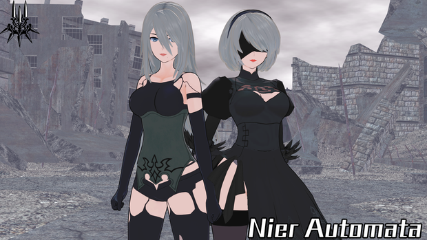 KK - 2B and A2 (Nier Automata)