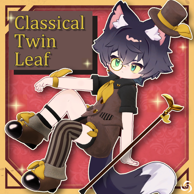 ClassicalTwinLeaf【まめふれんず・みみのこ・イスカ対応】